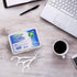 RAZOKO 8-Pack Dental Floss Picks, High Toughness Professional Toothpicks with Portable Case and Dental Picks