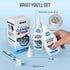 Home Cleaner Gel, Effective for Washing Machine, Refrigerator Strips, Grout Cleaner for Shower, Kitchen Sinks (20 fl oz)