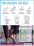 Sparthos Plantar Fasciitis Support - Arch Compression Brace for Foot Pain Relief, Night Splint, Inserts for Shoes