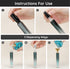 Segbeauty Refillable Perfume Bottle Travel, 5pcs 10ML Mini Glass Spray Bottles for Dispensing Toiletries