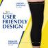 Brace Direct Knee Brace Undersleeve - Compression Liner for Orthopedic Knee Supports, Non-Slip Breathable Sleeve (SM/MD)