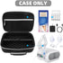 JDVBDNK Hard Case for Smart Nebulizer,Portable Nebulizer Bag,Desktop Inhaler Nebulizer for Home Travel Use,Medical Case