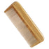 Onedor Handmade 100% Natural Green Sandalwood Comb for Men, Hair and Beard Styling Pocket Comb with Leather Case