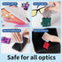 SEIBER Cloth,7 7 inch Bottom(2PCS,BKPurple) Eyeglass Cleaning Microfiber x Glasses Cloth for Sunglasses,Laptops