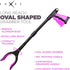 Grabber Reacher Tool, 19 Inch Long, Foldable Pick Up Stick, Heavy Duty Trash Picker Claw for Elderly Mobility Aid (Pink)