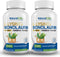 L-Lysine + Monolaurin 600mg, 1:1 Ratio, 2 Pack, 200 Capsules