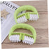 Set 2 of Ergonomic Green Hand Rollers for Muscle Relief and Recovery