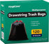 Ultra Strong 30 Gallon Trash Bags, Unscented, 120 Count, Heavy Duty, Leakproof, Black
