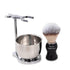 Shaving Set for Men, 3 in 1 Grooming Set with Shaving Brush, Bowl, Razor & Brush Stand