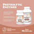 Proteolytic Enzymes - Bromelain Papain Pancreatin 550 mg Total with Amylase, Lipase, and Protease, 300 Tablets