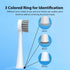 Replacement Brush Heads for Waterpik Sonic Fusion 2.0, 3 Count White, Hard Bristles