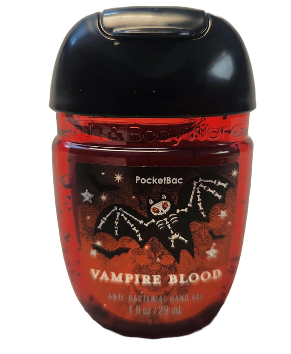 Bath Body Works PocketBac Hand Gel Vampire Blood Petrifying Plum Packaging May