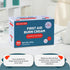 Packets 144, First Aid Burn Cream Box of Burn Ointment with Lidocaine and Benzalkonium Chloride for Minor Scrapes