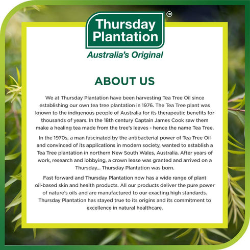 Thursday Plantation Tea Tree Foot Powder, 3.5 Ounces, Helps Prevent Foot Odor and Sweat