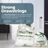Pack 3 13 70 Count Matter Compostable Variety Gallon and Gallon Kitchen Trash Bags with Drawstring, Unscented, Durable