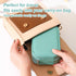 Travel Portable LED Makeup Bag, Adjustable Light-Up Mirror Cosmetic Case for Women (Green)