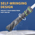 BOOMJOY Self Wringing Mop for Floor Cleaning, Long Handled Twist Mop with 2 Microfiber Washable Heads