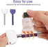 salbsever 2PCS Set Toothpaste Squeezer Tool Metal Tube Squeezer Toothpaste Key Stainless Steel Dispenser Tube Squeezers