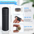 12 Pcs 0.3 oz Paperboard Lip Balm Tubes,Push-Up Style,Empty Kraft Paper Lipstick Tube,Biodegradable Round Solid Perfume Lotion Lip Gloss Container Chapstick DIY Homemade Balm Holder - Black