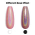 RARJSM Holographic Nail Polish | Rose Gold Gel Nail Polish with Mermaid Unicorn Effect Glitter | Suitable for Spring