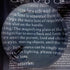 Beileshi 5X Acrylic Paperweight Magnifying Glass, 80mm Desktop Dome Magnifier for Reading