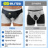 BLITZU Inguinal Hernia Belt Truss for Sports, Incisional, Femoral, Umbilical Support Brace for Men Women, Pain Relief