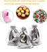 Pack of 100 Heavy Duty Silver Drawstring Organza Jewelry Pouches - 5"x 7" for Wedding Party Favor Bags