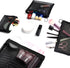 Patu Zipper Mesh Bags, Pack of 4 (S/M/L & Long Pouch) for Beauty Makeup Cosmetic Accessories Organizer