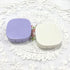 2 Pack Cute Contact Lens Case Travel Kit, Contact Case with Mirror, Tweezers, Remover Tool for Daily Use