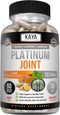 Kaya Naturals Platinum Joint | 60 Capsules with Bioperine, Glucosamine, Turmeric for Joint Support
