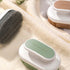 2Pcs Soft Bristle Cleaning Brush: Silicone Laundry Stain Brush for Cleaning Laundry, Comfort Grip Household Washing