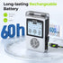 AUVON Rechargeable Digital TENS Unit Muscle Stimulator, 600 mAh Battery, 8 Customizable Modes for Pain Relief