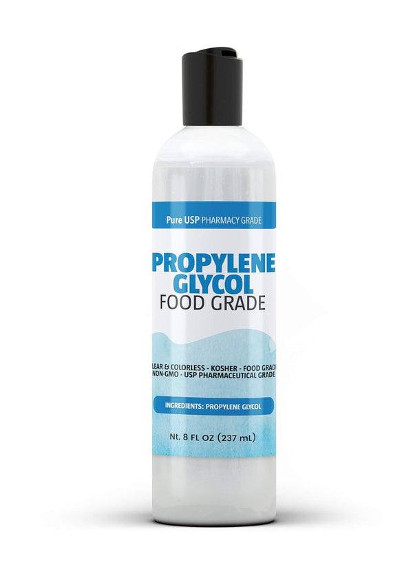 Pure Original Ingredients Propylene Glycol – 8 oz, Food Grade, Hypoallergenic Moisturizer and Skin Cleanser