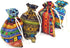 12pc Egyptian Style Jewelry Coin Pouches - Aztec Print Drawstring Gift Bag Party Accessories (12)
