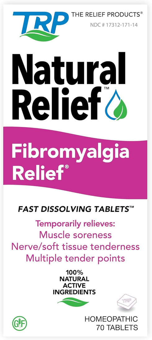 Fibromyalgia Relief for Temporary Muscle Soreness, Discomfort, Tenderness, Joint Pain, Difficulty Moving