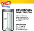 Glad Trash Bags - OdorShield Tall Kitchen Drawstring Garbage Bags, Lavender, 13 Gal, 110 Ct