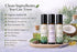 Set Southern Alora Essential Oils Roll On Peppermint, Lavender & Eucalyptus Aromatherapy for Relaxation and Stress