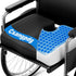 Csangpdg Wheelchair Seat Cushions Cooling, Ergonomic Seat Cushion, Waterproof Silk Fabric, Memory Foam
