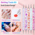 SFX Makeup Face Glue with 3600Pcs Flatback Eye Gems, Rhinestone Crystal, Tweezers, and Skin Adhesive for Cosplay