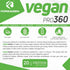 Forzagen Vegan Protein 360, 2 Lbs, 27 Servings, Plant Based Protein from Quinoa, Brown Rice, Pea Isolate, Vanilla