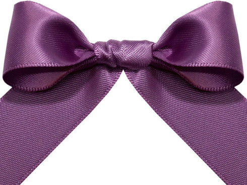 Morex Ribbon Double Face Satin Ribbon 7/8" X 50 YD Amethyst for Gift Wrapping Birthday Gift Cards Crafts