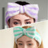 Teenitor Makeup Headband, Spa Headband for Girls, Fluffy Bow Headbands for Washing Face & Skincare