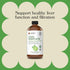 Liver Complete Organic Liquid Concentrate - 8oz Liver Cleanse & Digestive Bitters Vinegar Supplement