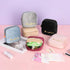 SIDESUGAR Flannel Sanitary Napkin Storage Bags for Women Portable Period Kit Menstrual Cup Pouches Feminine Pad Holder