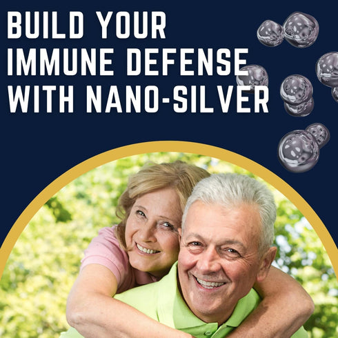 Optivida Health Nano Silver Liquid, 2 Pack for Immune Support, All Natural Solution 10PPM