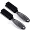 Patelai 2 Pcs Black Barber Blade Cleaning Brush for Clipper Cleaning, Nail Cleaner Styling Brush for Trimmer Manicure
