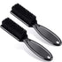 Patelai 2 Pcs Black Barber Blade Cleaning Brush for Clipper Cleaning, Nail Cleaner Styling Brush for Trimmer Manicure