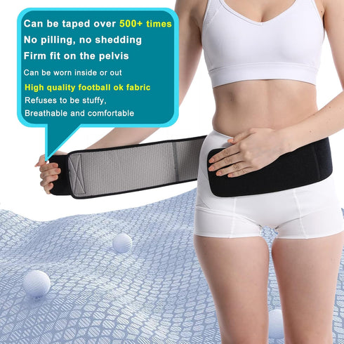 Pelvic Support Belt Uterus Support Belt Women's Brace for Treating Dropped Bladder, Uterine Prolapse, Vulvar