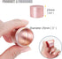 Portable Daily Pill Case, Heavy Duty Aluminium Alloy Round Pill Box, Waterproof Travel Pill Organizer, Pocket Purse Medicine Vitamin Holder EDC Container for Outdoor Camping Working