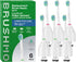 Brushmo e-Series Total Clean Replacement Toothbrush Heads, 6 Medium Firm Dupont Bristles, Compatible with Philips